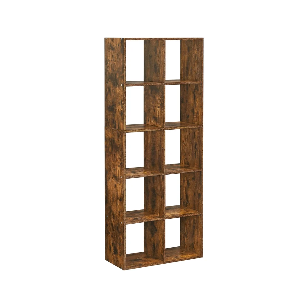 Étagère de rangement avec 10 compartiments