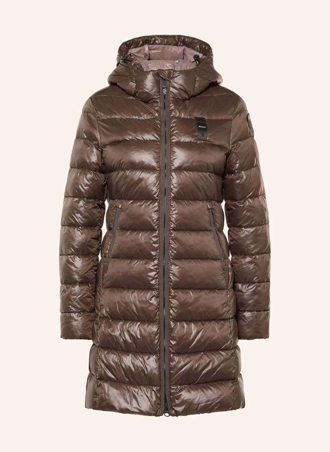 Blauer Steppmantel ADELAIDE