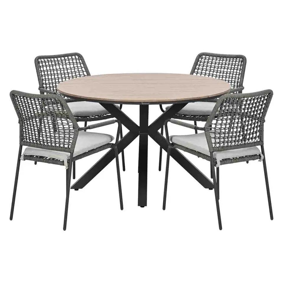 Garden Impressions Natas - Tulli tuinset grijs 5-delig