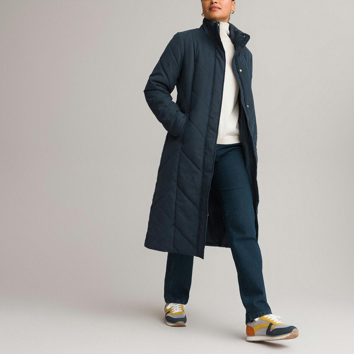 Jean confort denim stretch, forme droite
