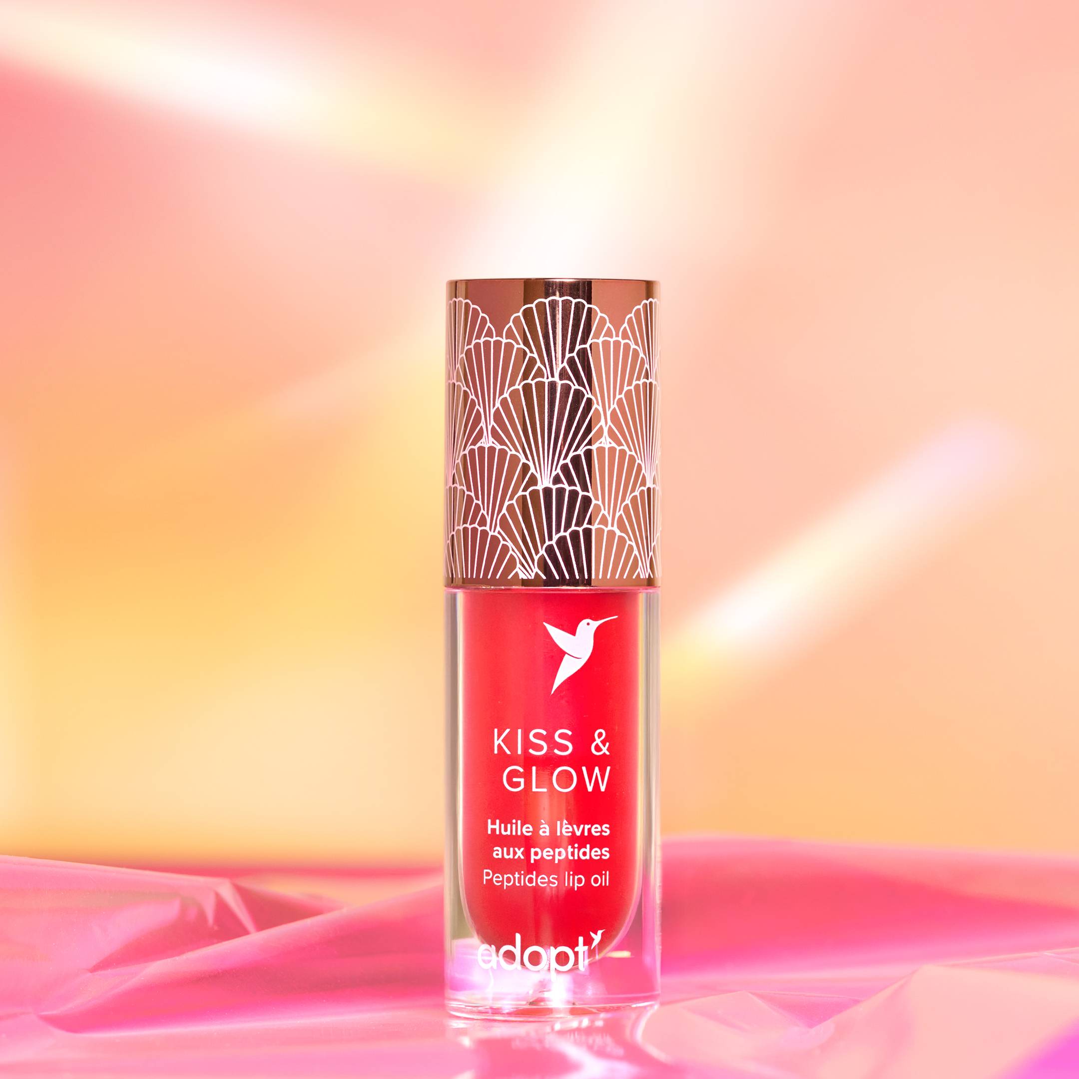 Kiss & GlowHuile à lèvres aux peptides