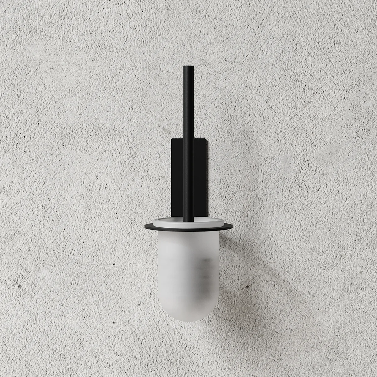 Nichba Design - Toilettenbürste mit Wandhalterung