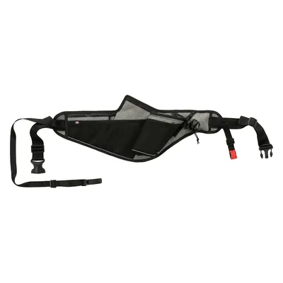 Trixie Jogging Belt with Leash - Grey/ Black