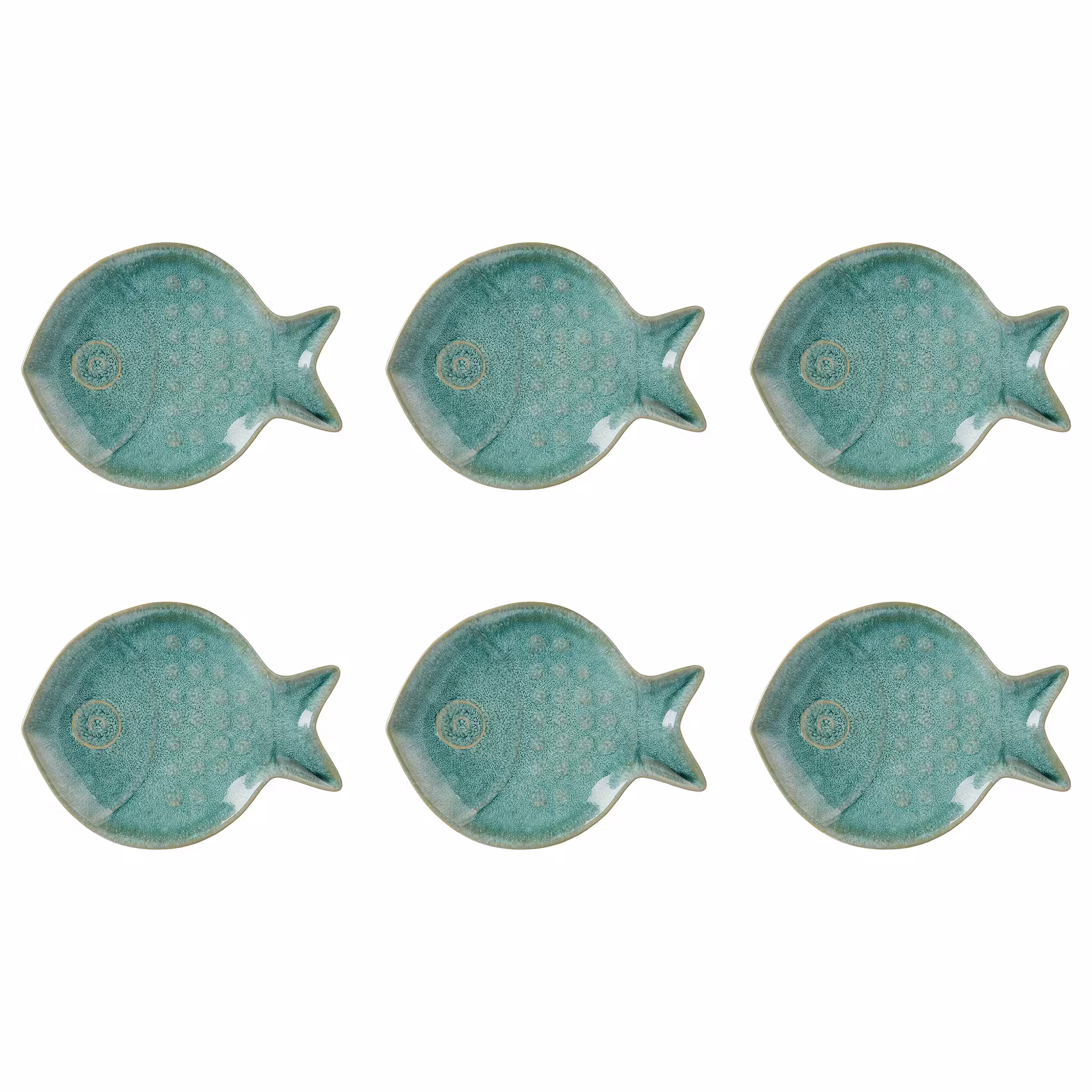 SEASIDE Deko-Teller 6er-Set