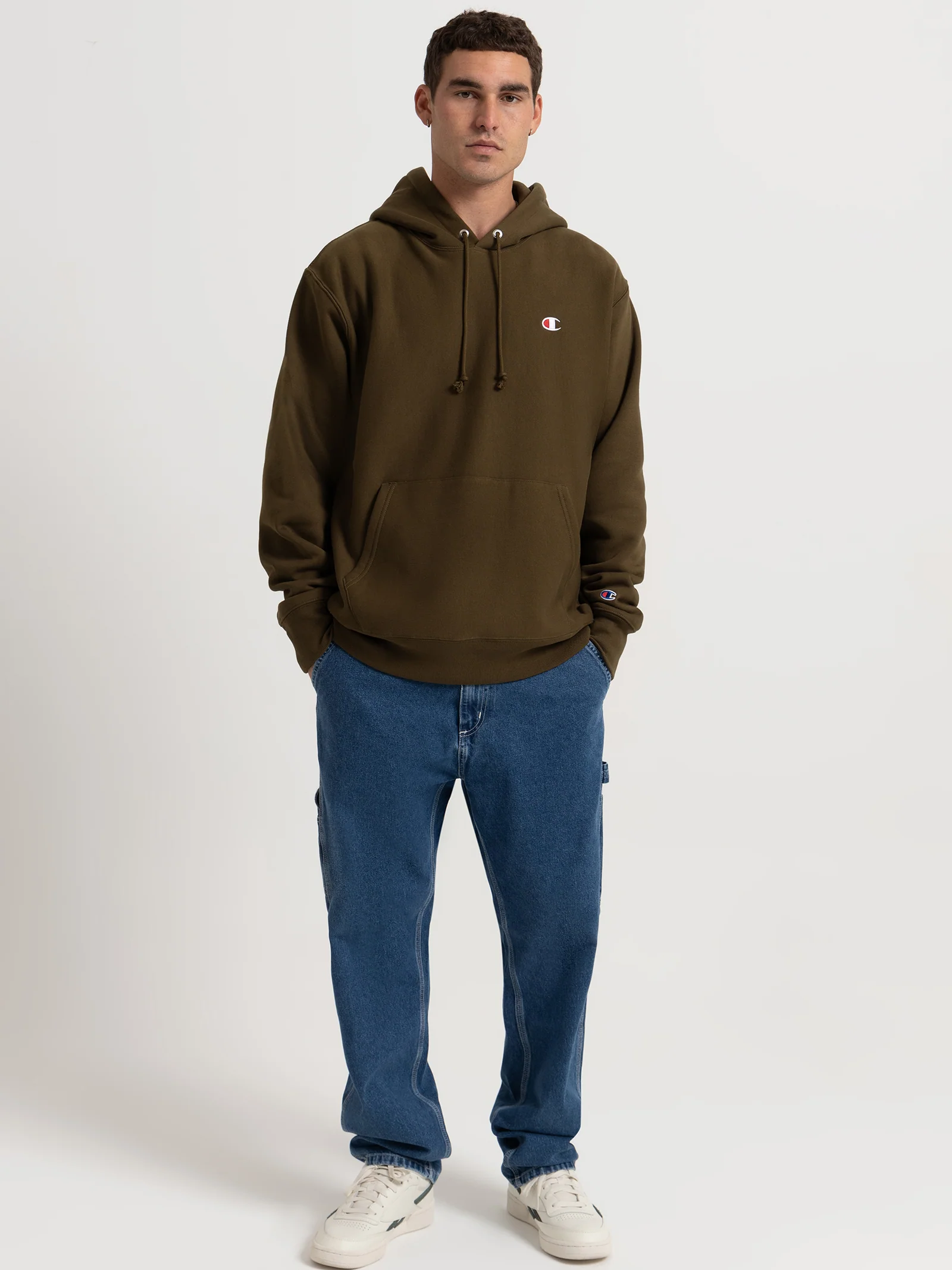 Reverse Weave Hoodie