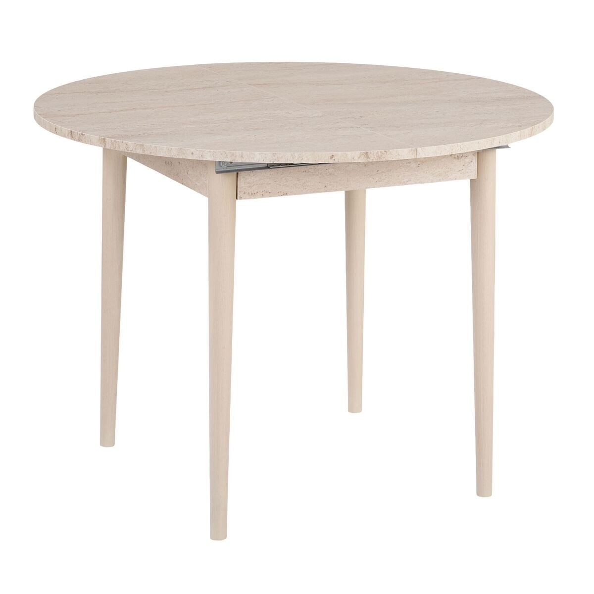 Calicosy - Ronde uitschuifbare eettafel KLARA - 100x100x75 cm