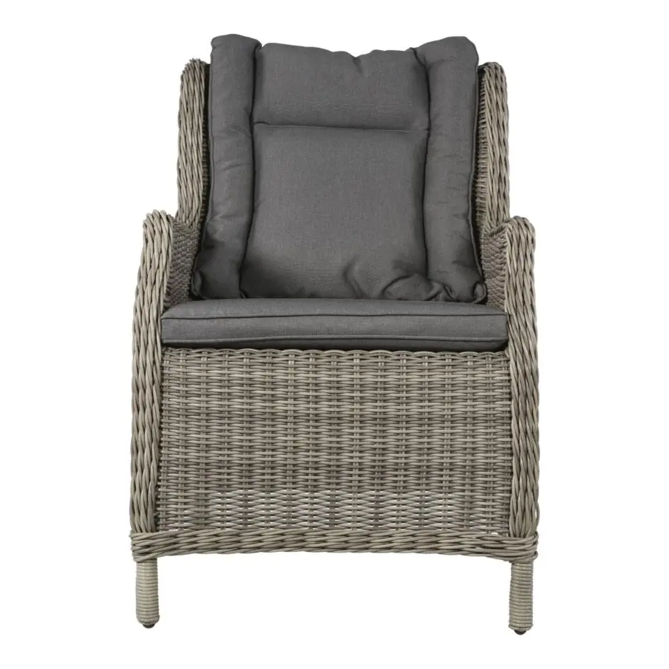 Les - Tuinstoel Wine en Dine Smoke - grijs