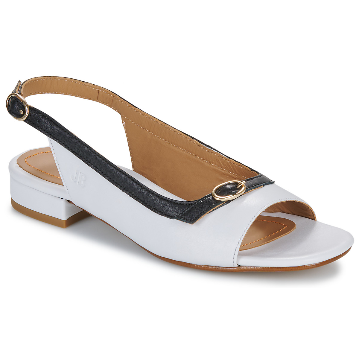 JB Martin - MEYA - Nappa / White / Nappa / Black