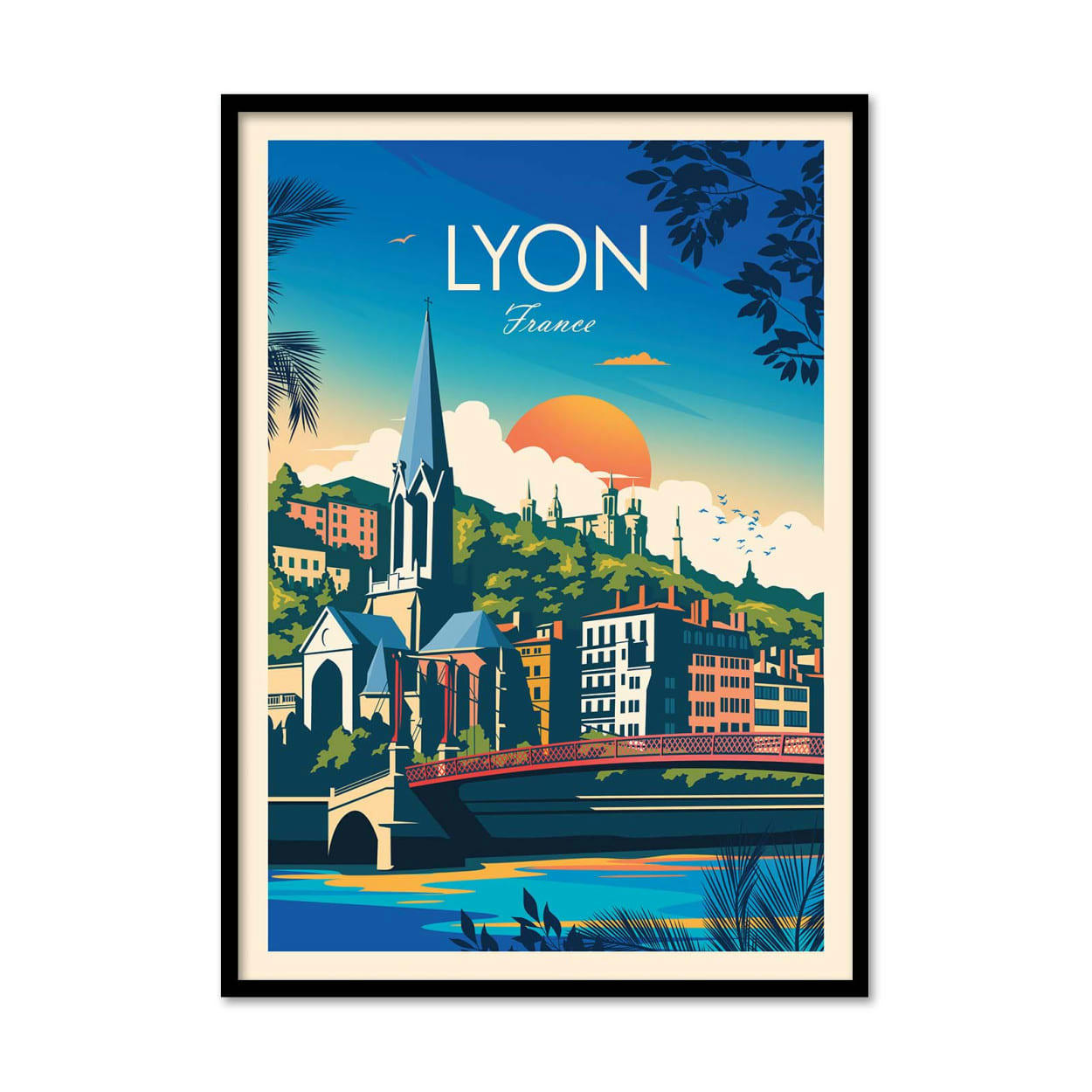 STUDIO INCEPTION - LYON - STUDIO INCEPTION - Affiche d'art 30 x 40 cm