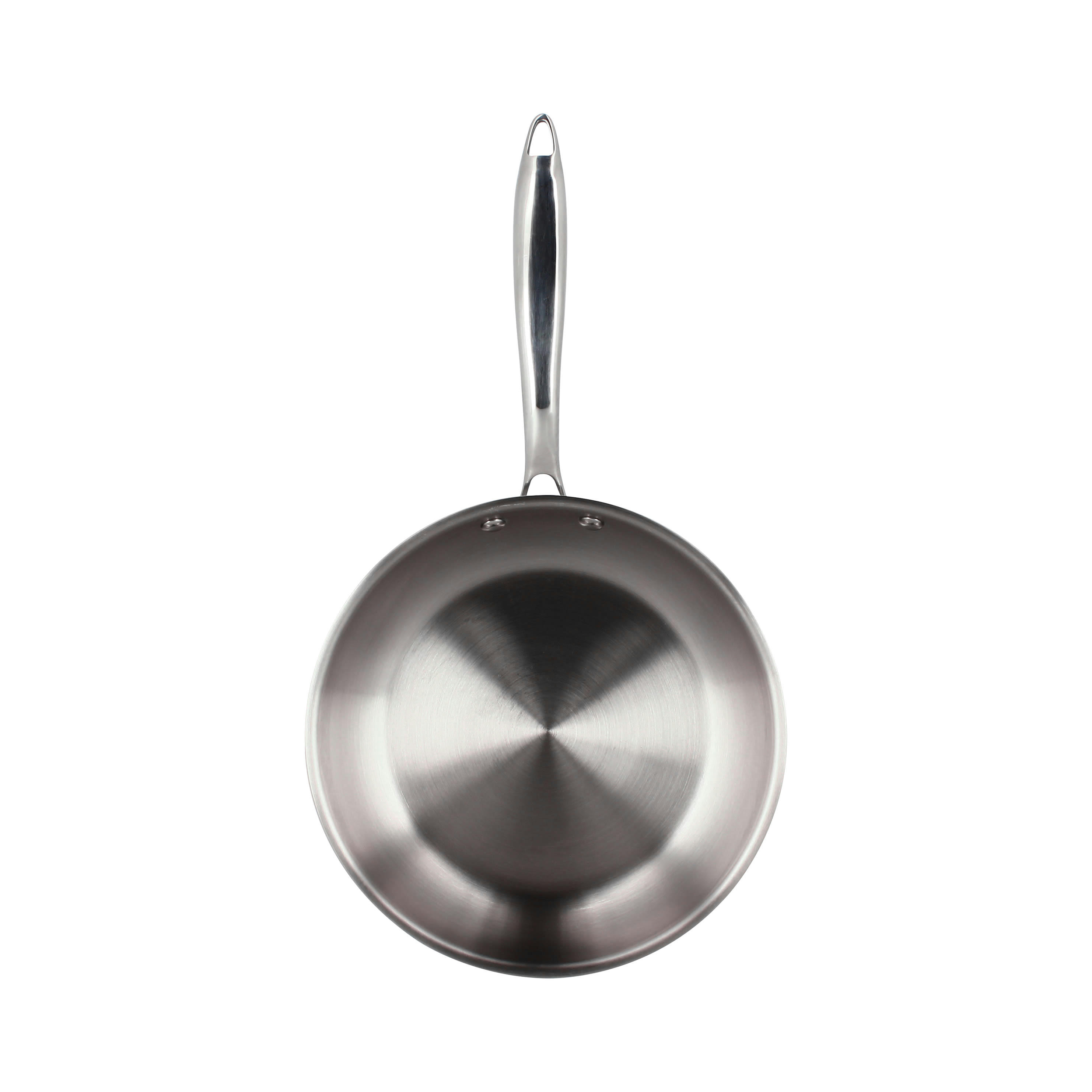 TRIPLY - Poêle en acier inoxydable Ø28cm - compatible induction