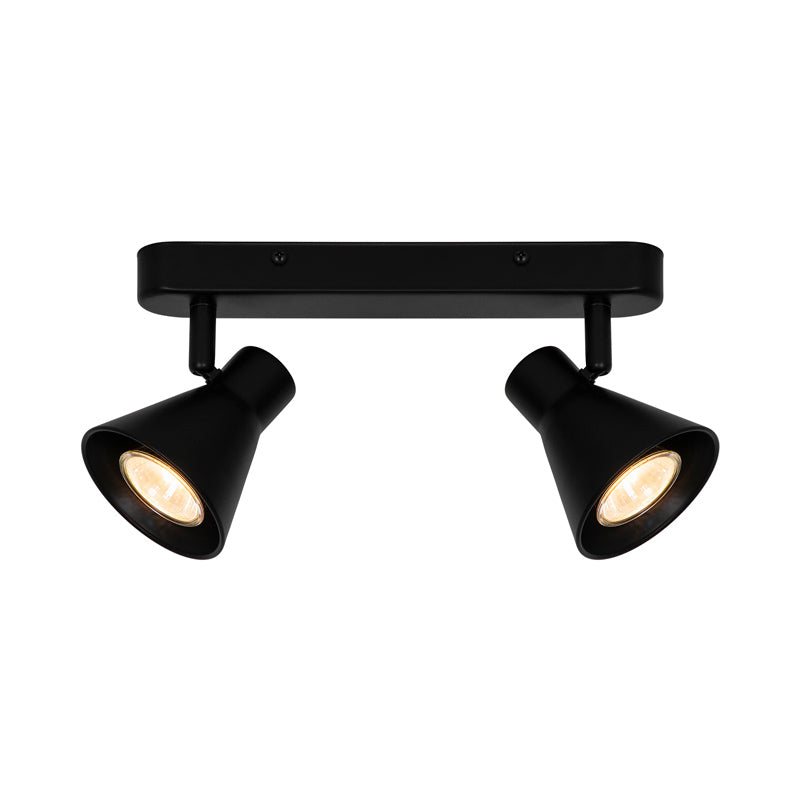 Nordlux Eik Spotlamp - 2-lichts GU10 - Zwart