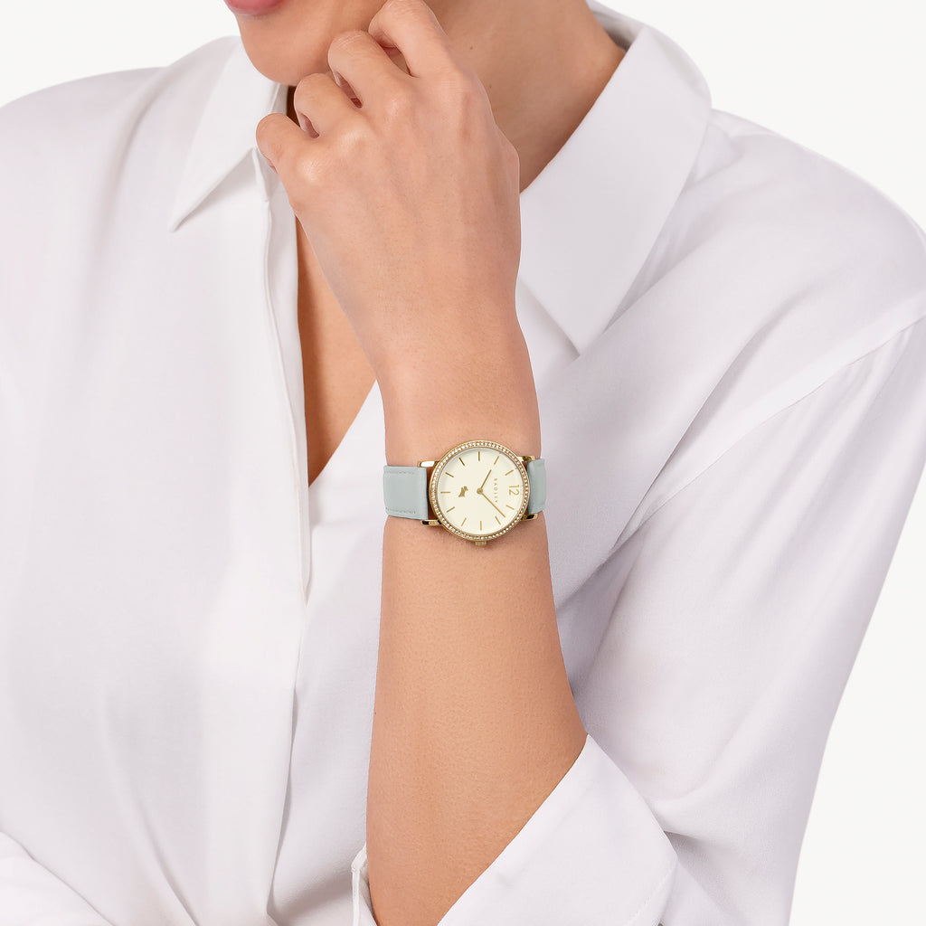 Beech Row - 35Mm Leather Strap Watch