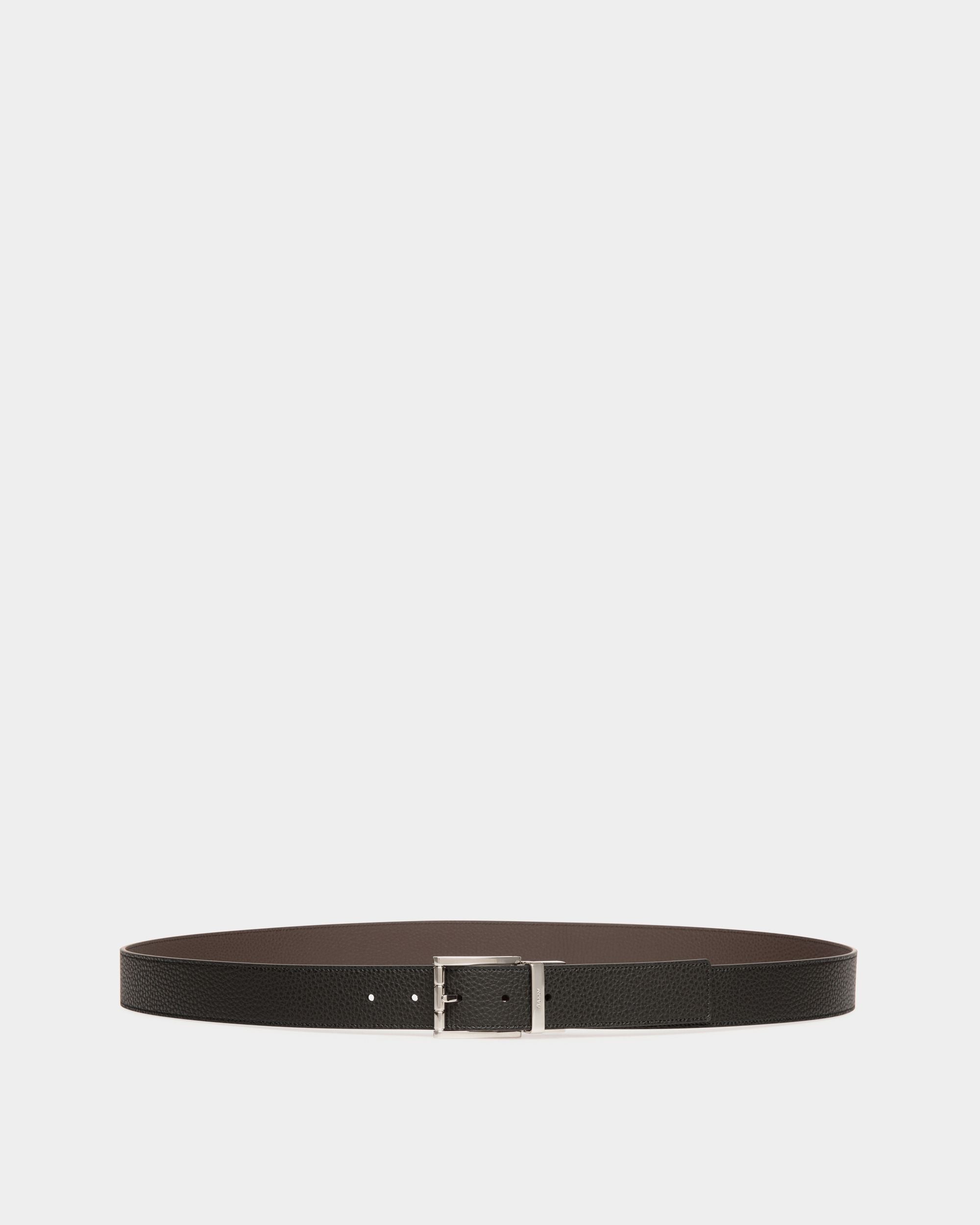 Astory 35 mm Verstellbarer Wendegürtel Aus Leder In Schwarz Und Braun