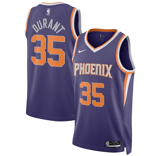 Kevin Durant Phoenix Suns Nike Unisex Swingman Jersey - Icon Edition - Purple/White