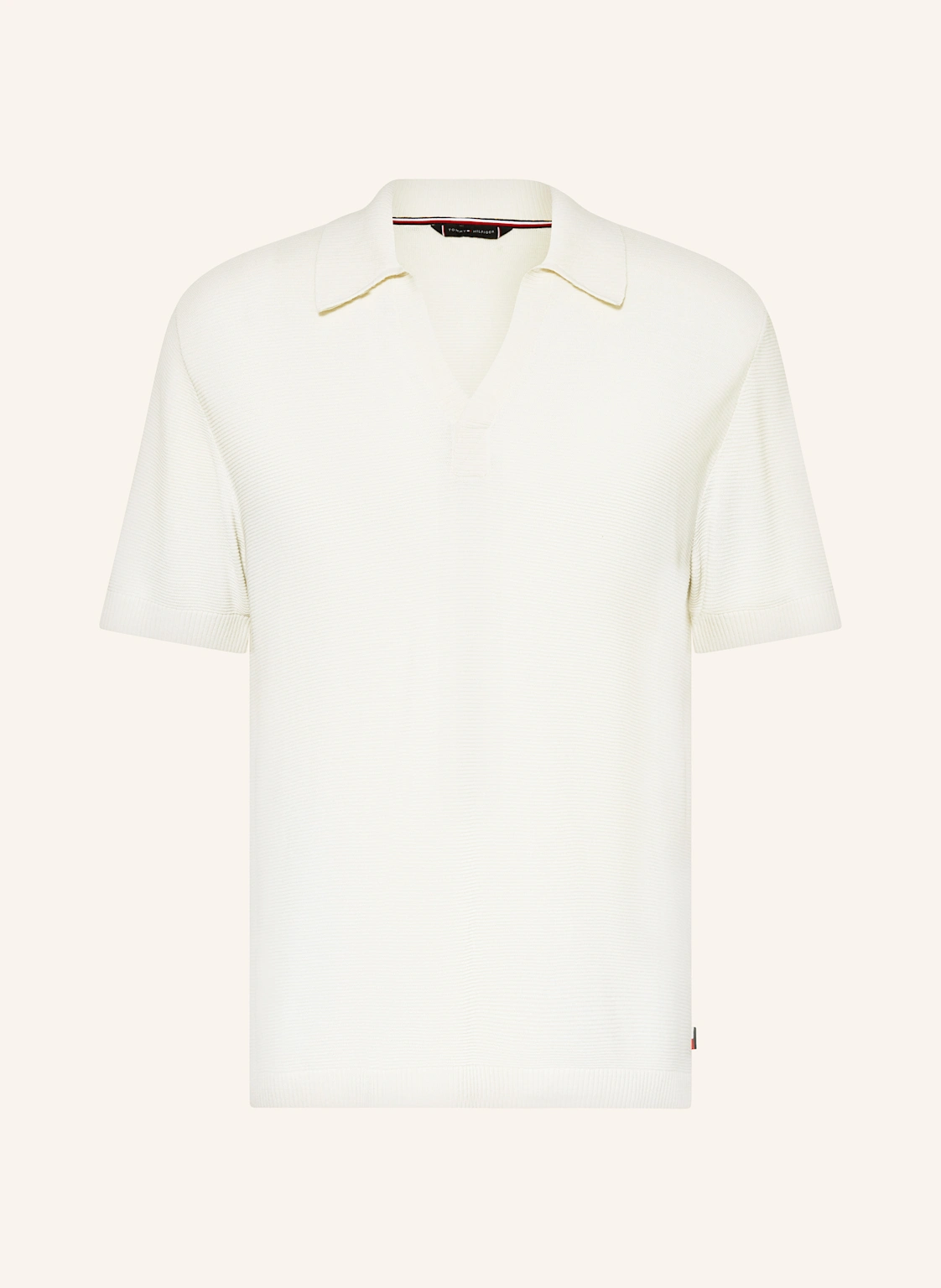 TOMMY HILFIGER Strick-Poloshirt Regular Fit