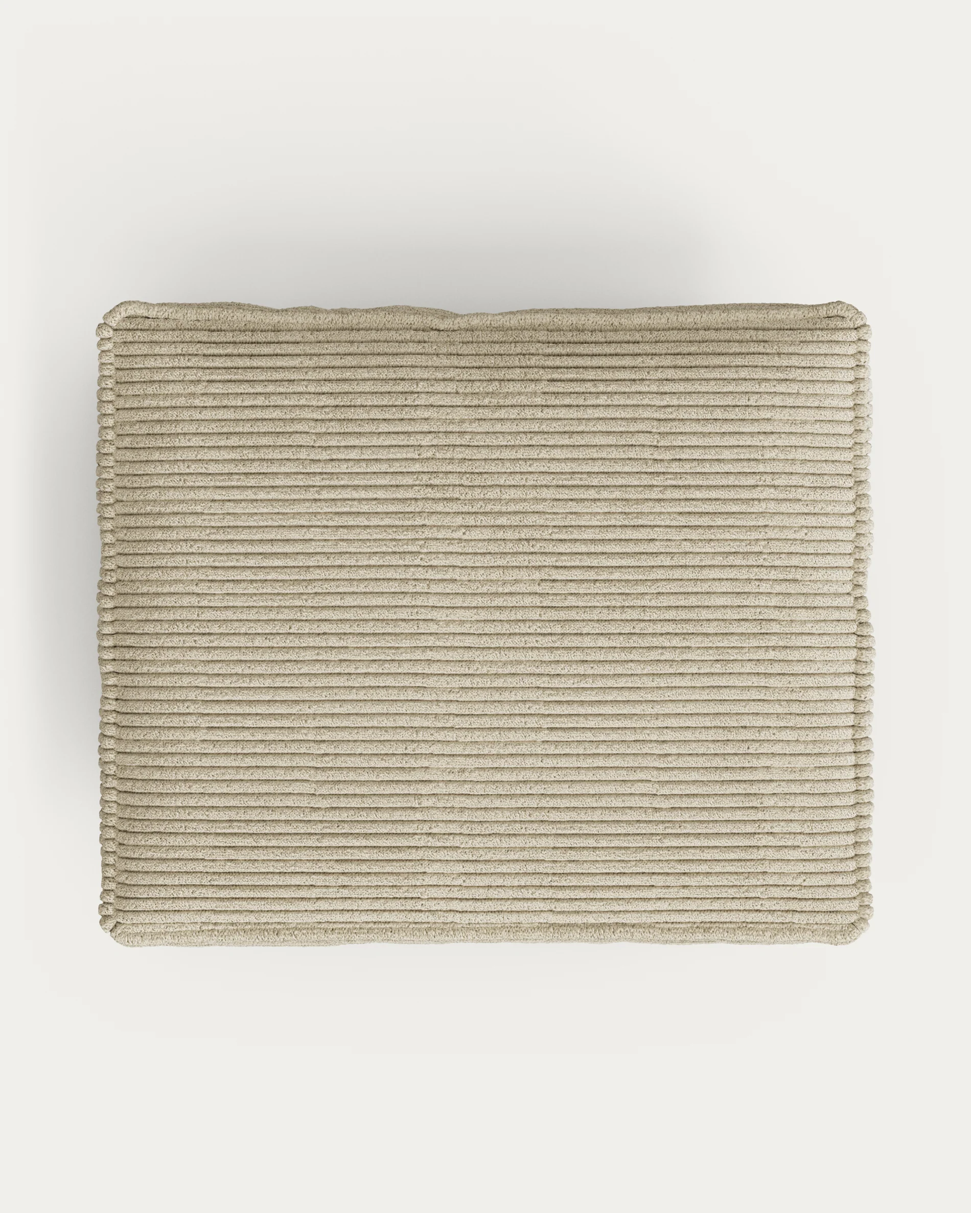 Blok cushion thick ecru corduroy 50 x 60 cm