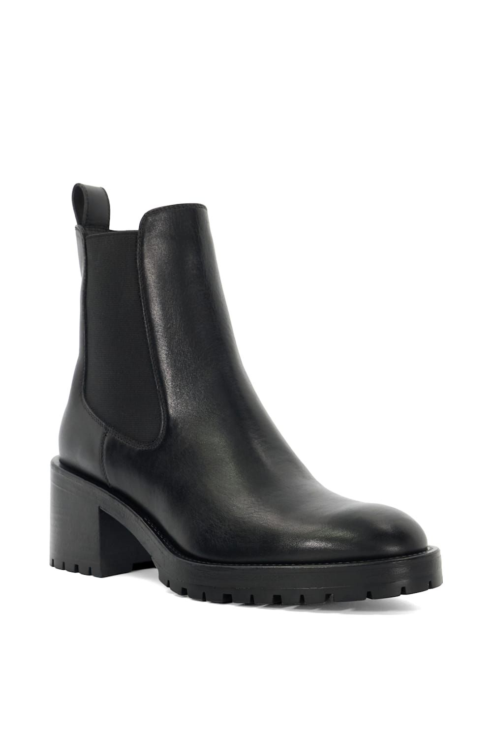 Dune London Positivity' Leather Ankle Boots