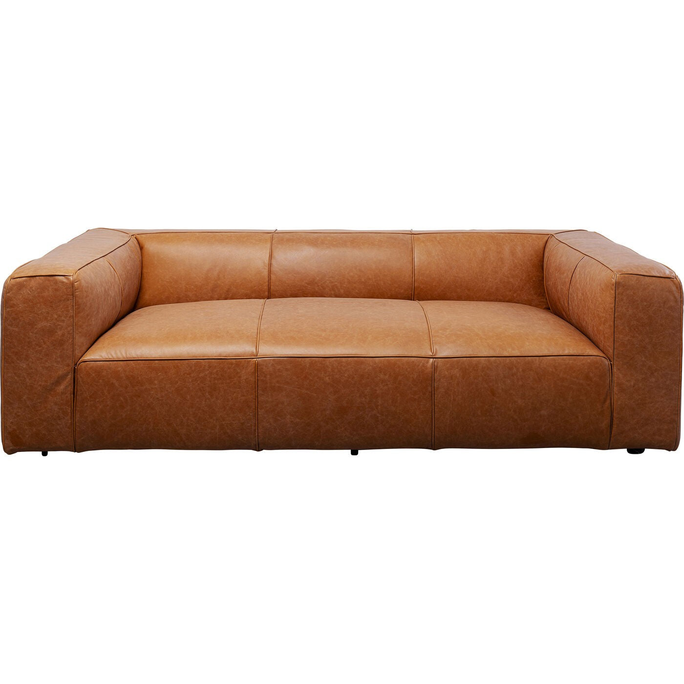 Sofa Cubetto 3-Zits lichtbruin Kare Design