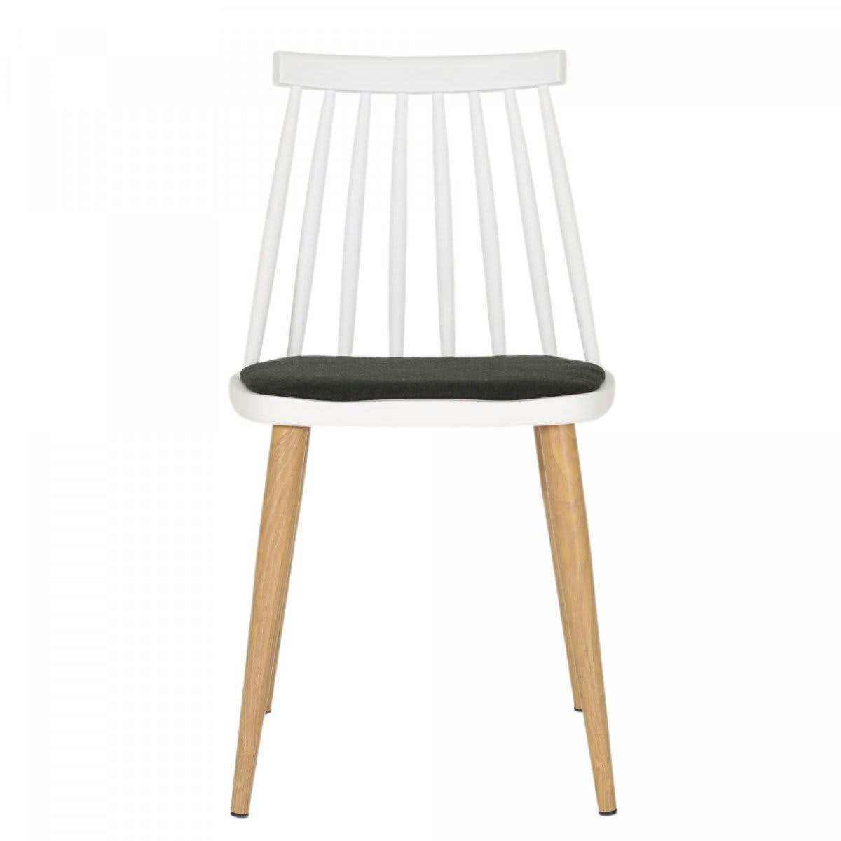 DAUPHINE - Chaise design nordique blanc