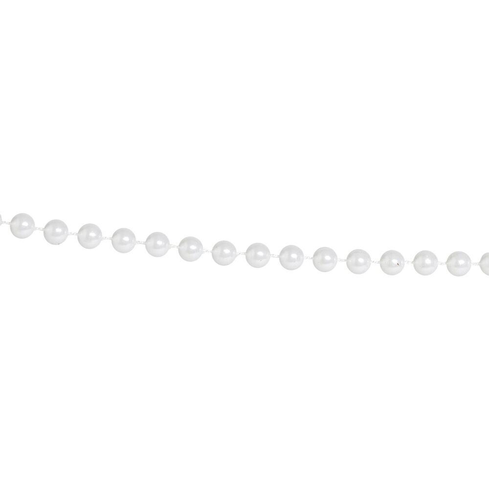 Guirlande perle blanche 2,7m