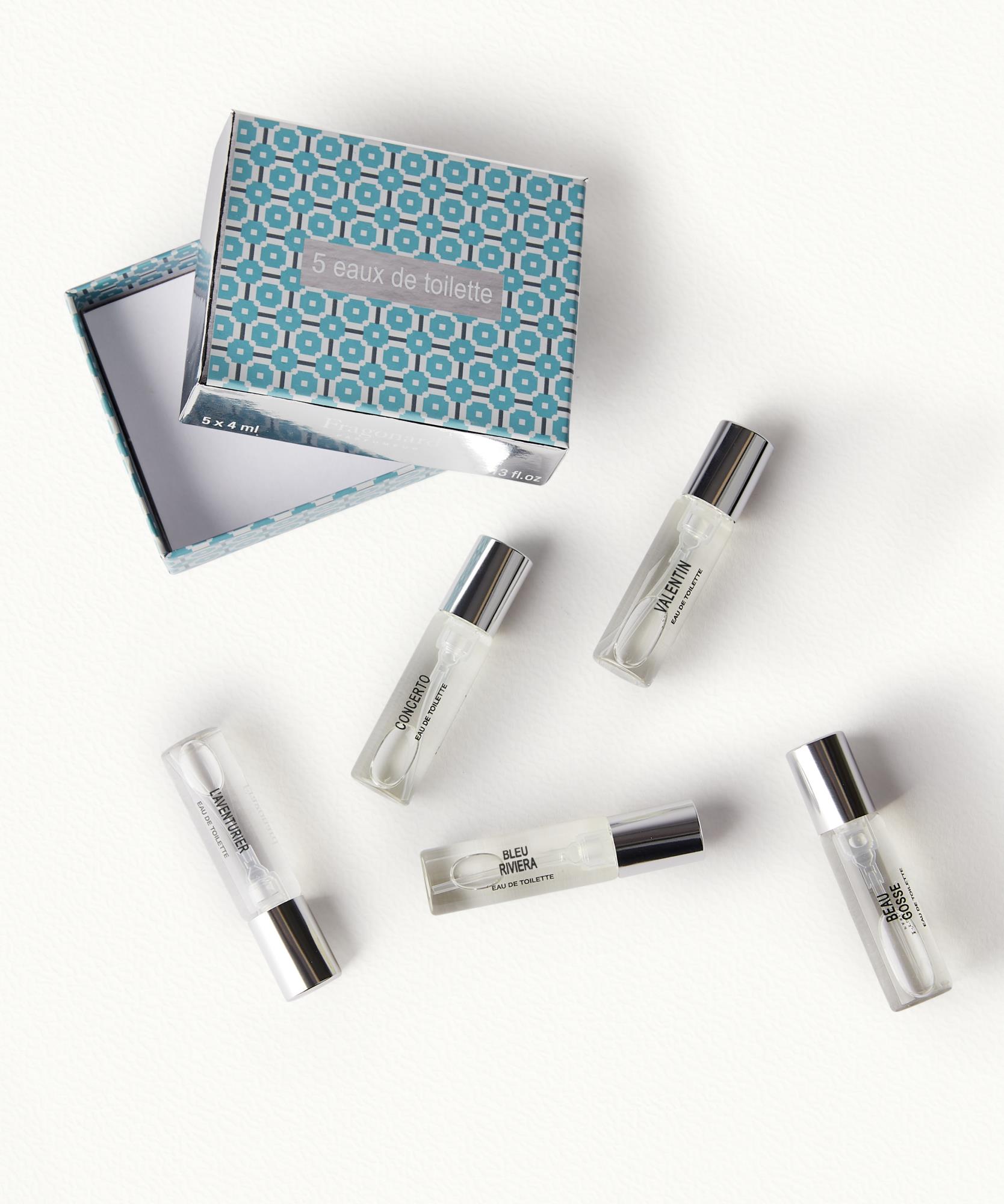Coffret Homme - 5 eaux de toilette