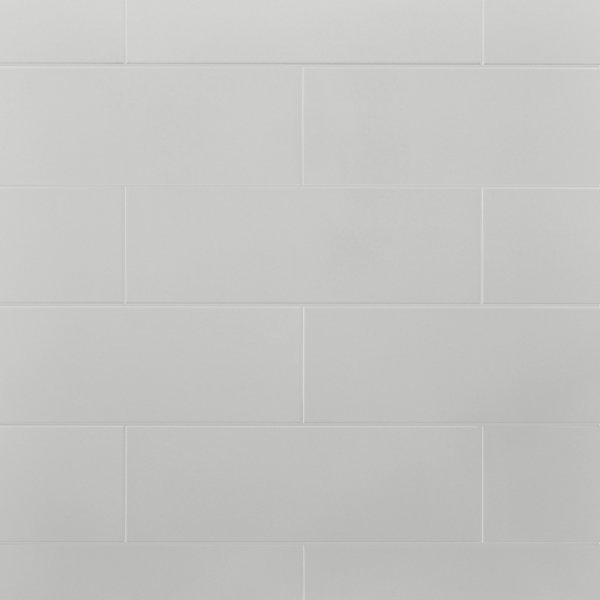 Carrelage mural Plain 20x60 cm gris clair