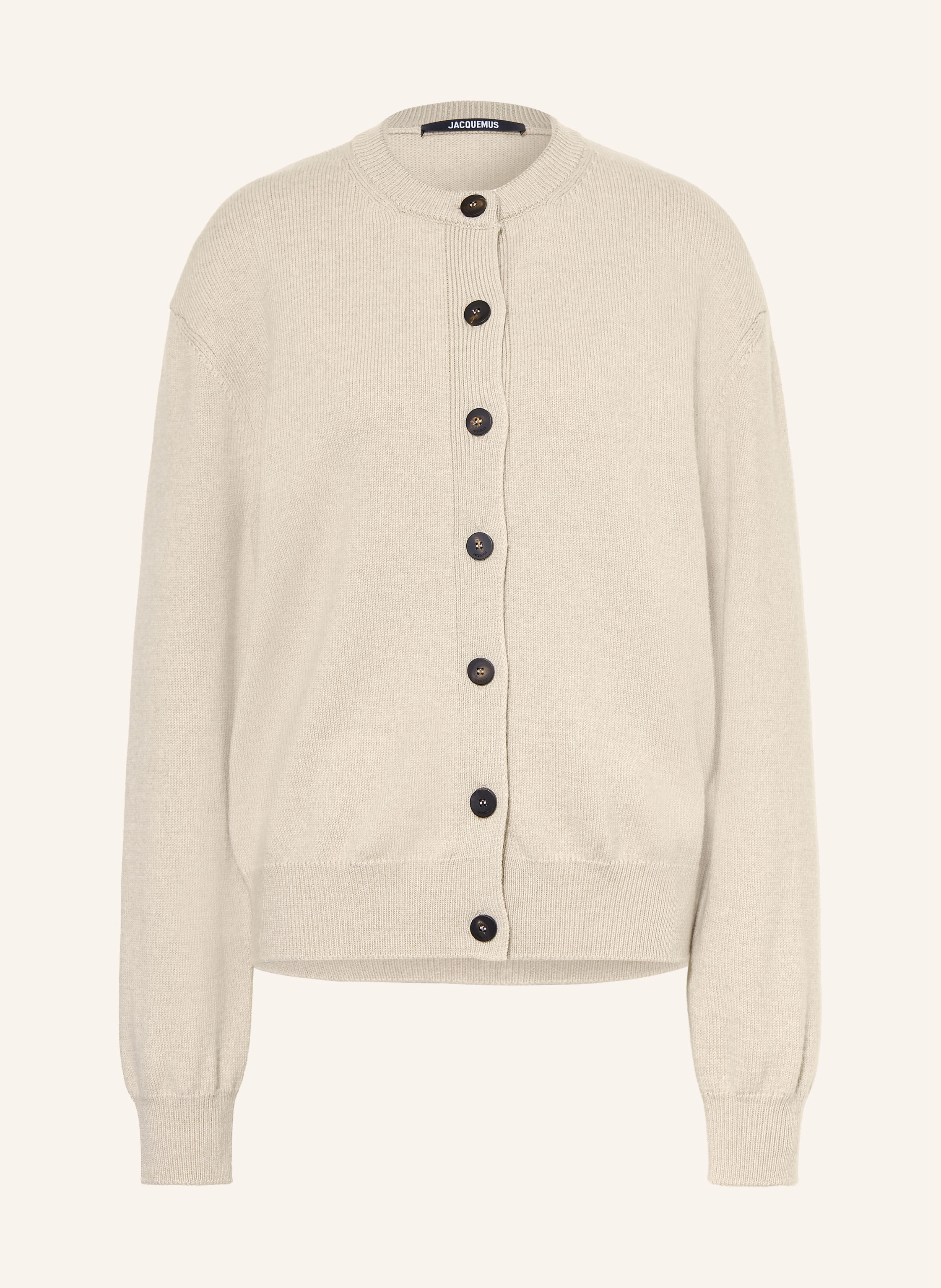 JACQUEMUS Strickjacke LE CARDIGAN MOULIN mit Merinowolle