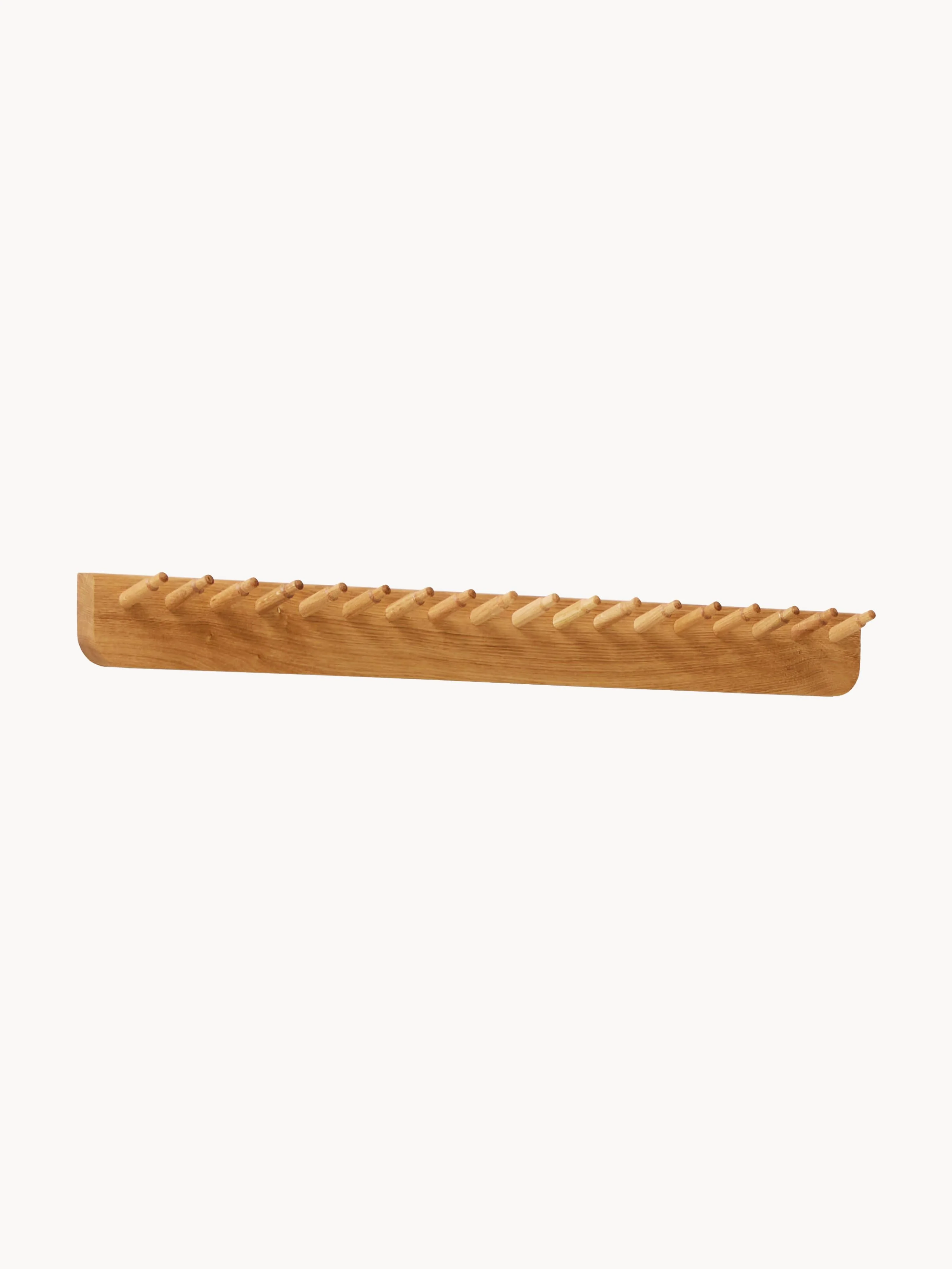 Garderobenleiste Echo aus Eichenholz, B 88 cm