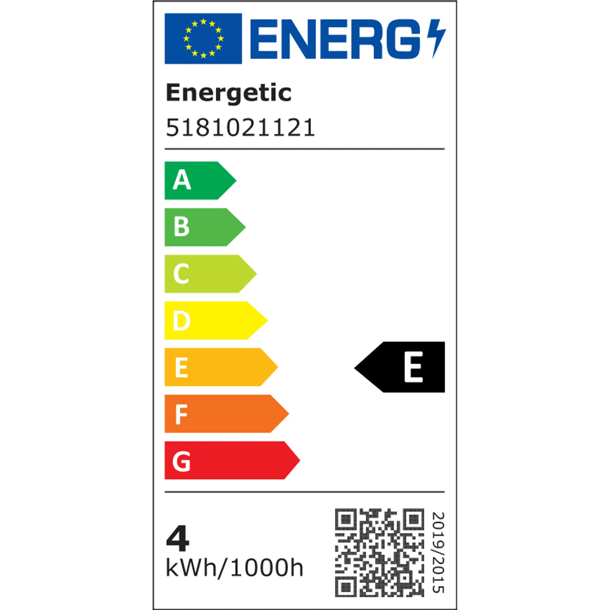 Ampoule LED MILKY 40W E27 lumière chaude jaune 10 x 6 cm