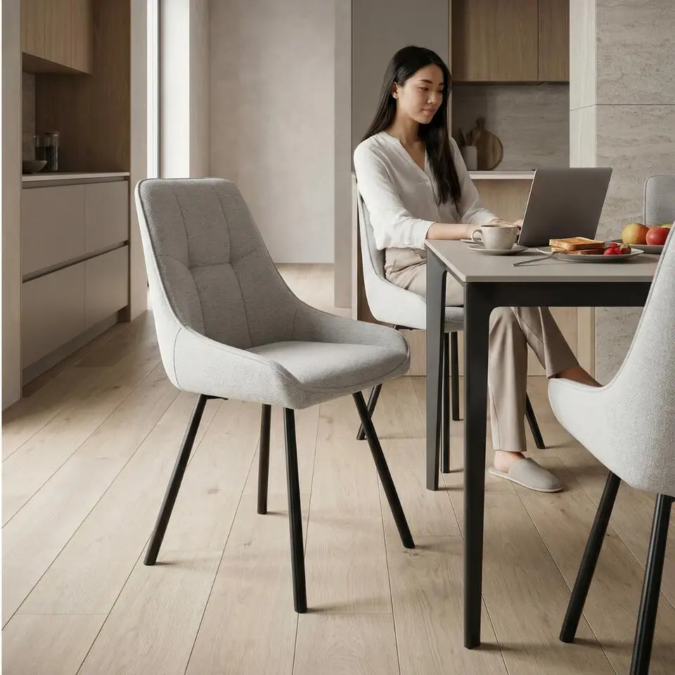 Calicosy - Stoelen (Set van 4) NORY 51,5x59x85,5 cm