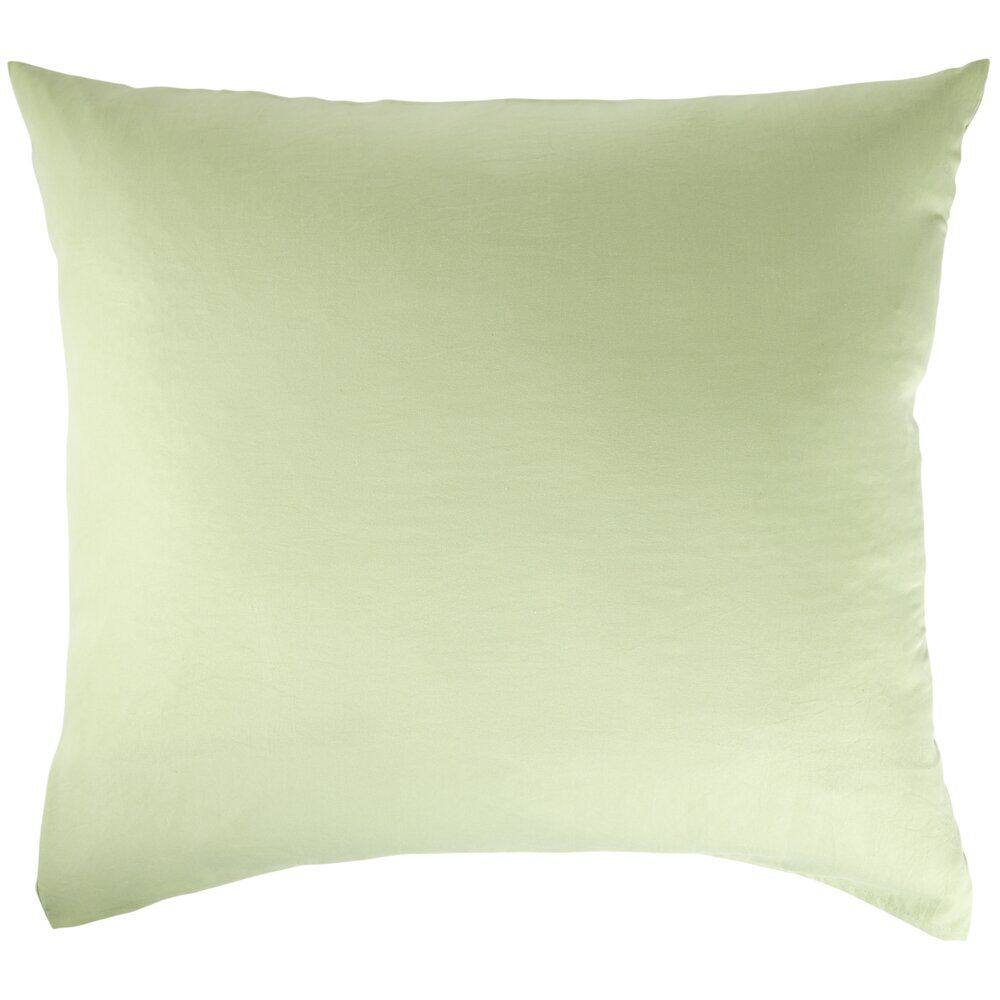 Taie d'oreiller carrée 63x63cm polyester uni (3 modèles)