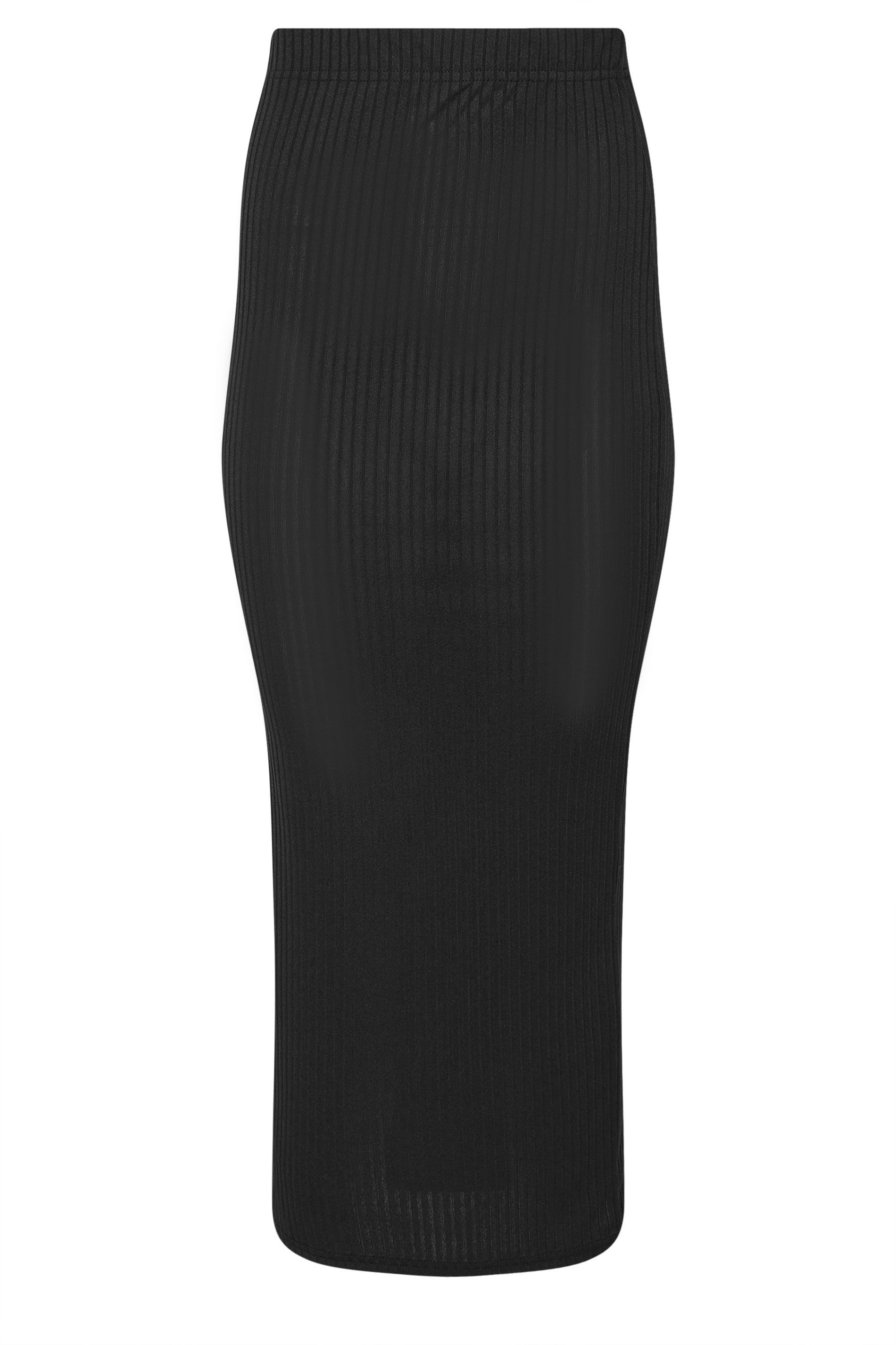 PixieGirl Petite Ribbed Maxi Tube Skirt