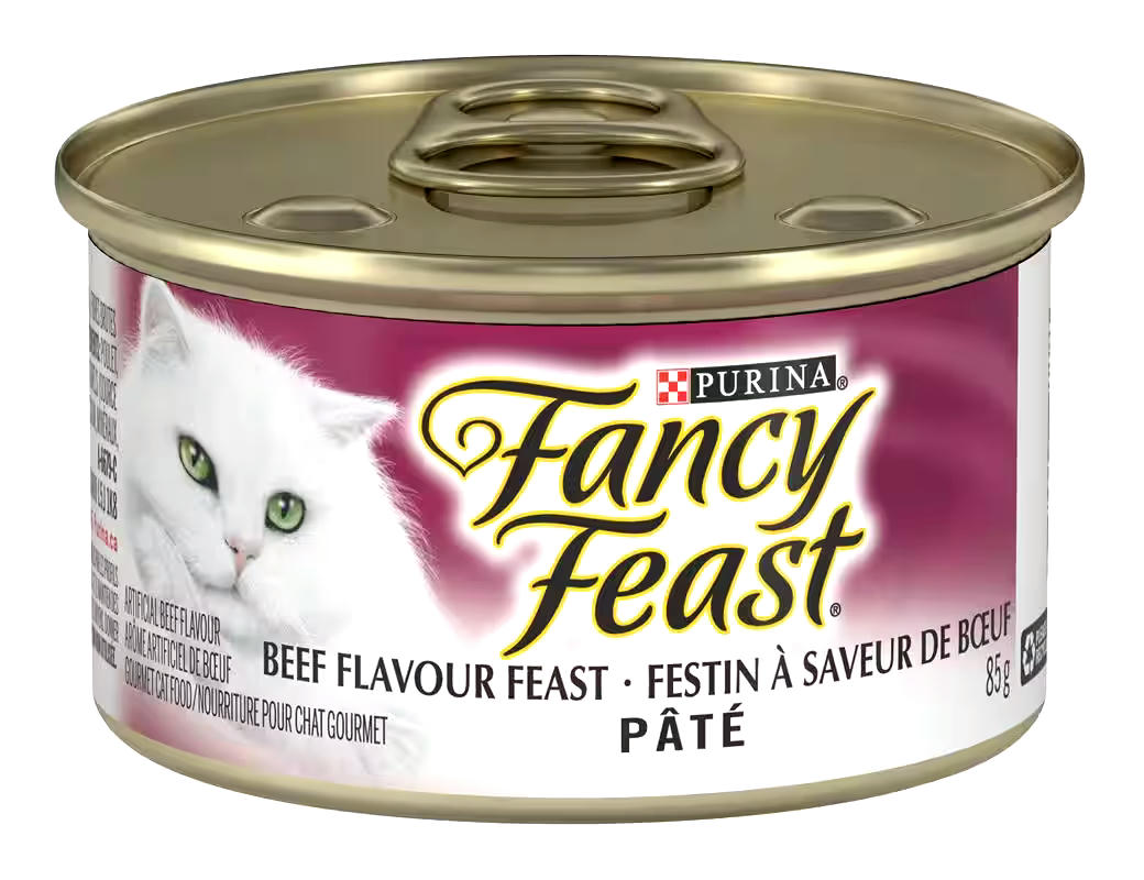 Purina Fancy Feast® Beef Pate Wet Cat Food, 85-g