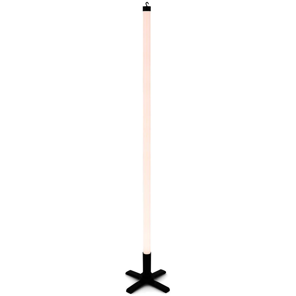 Tube néon LED rose plastique Ø3,3xH116cm
