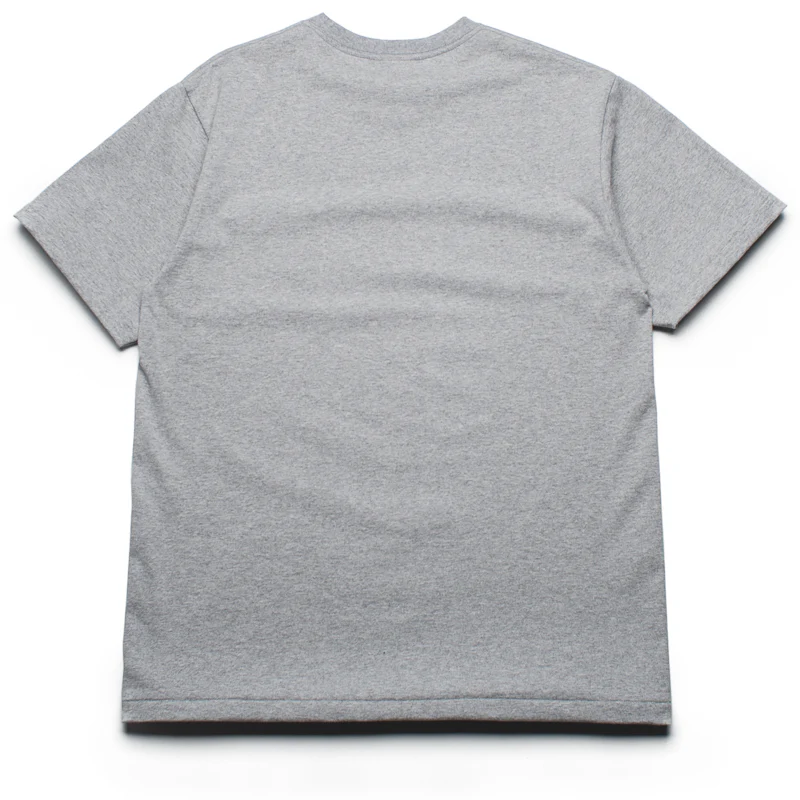 A Bathing Ape Fans Scarf Pattern Ape Head Tee - Grey