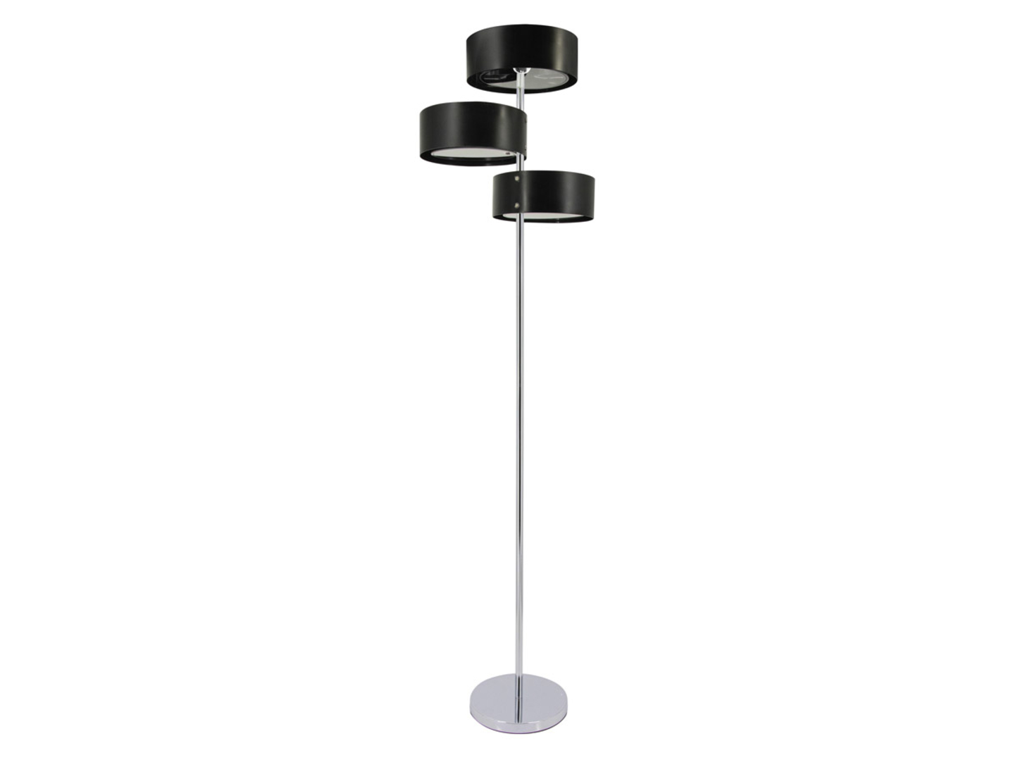 Lampa podłogowa Antila 3-punktowa metalowa czarna