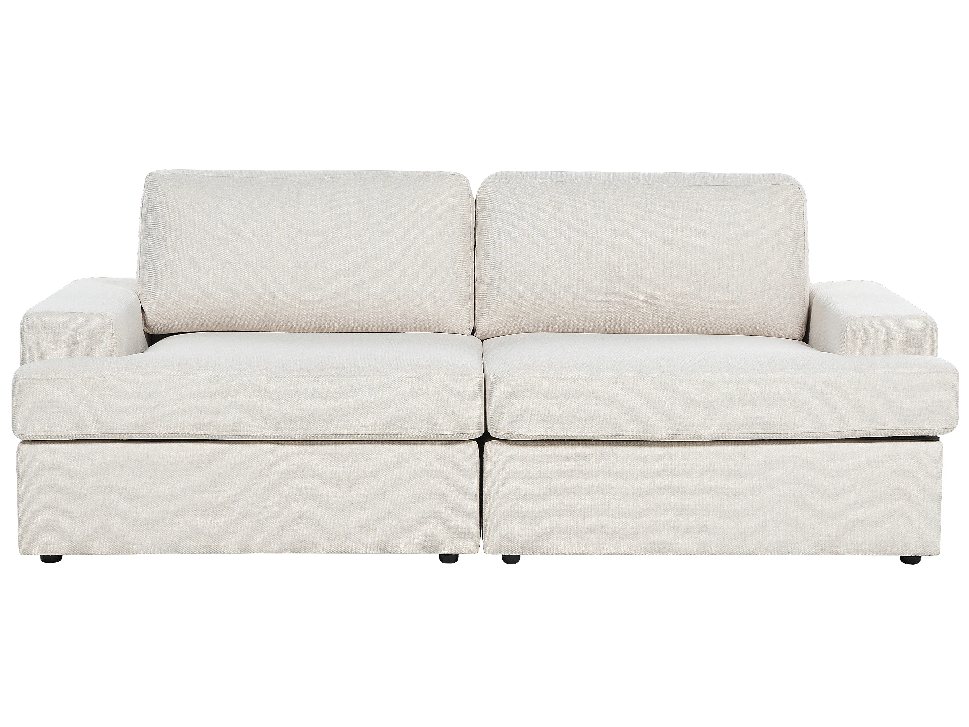 Sofa 3 Seater ALLA Fabric Light Beige
