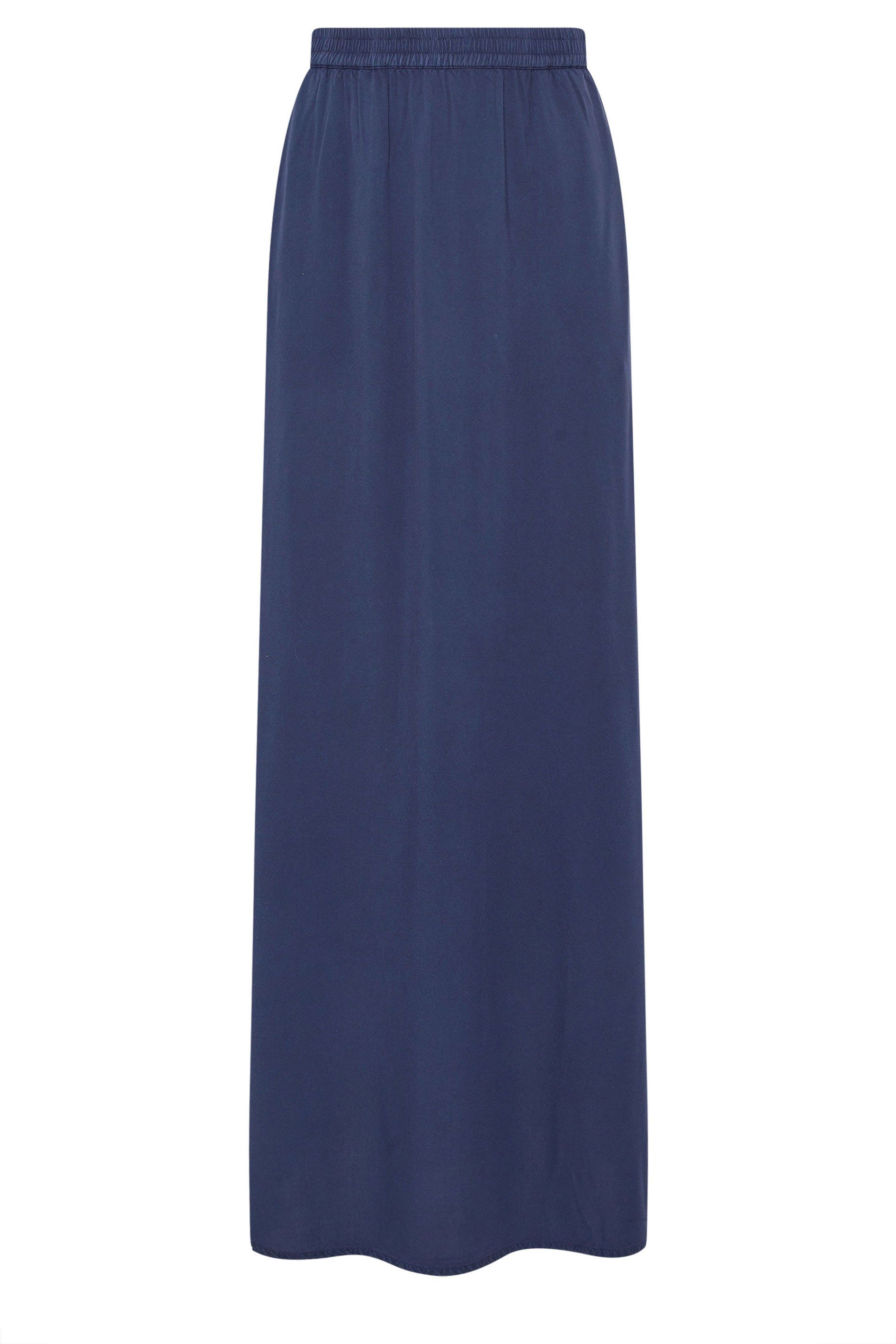 Long Tall Sally Tall Acid Wash Maxi Skirt