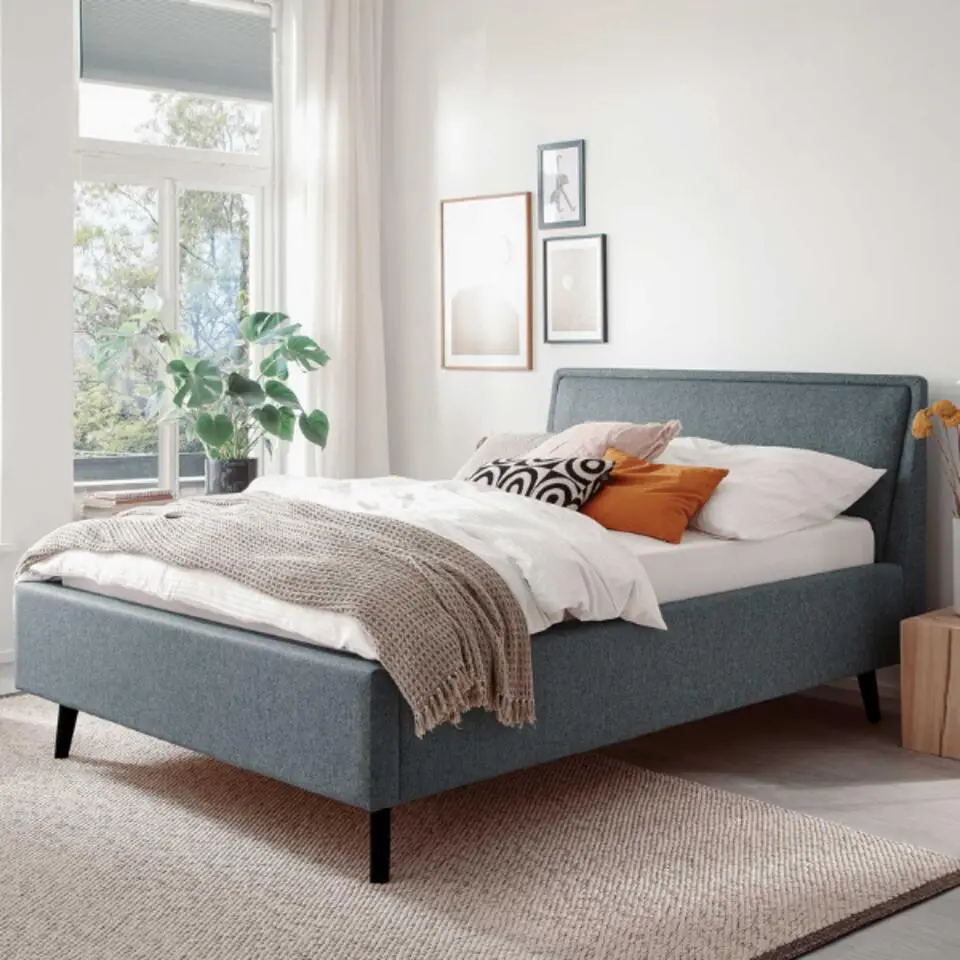 Twijfelaar Estee 140x200 - blauw/zwart