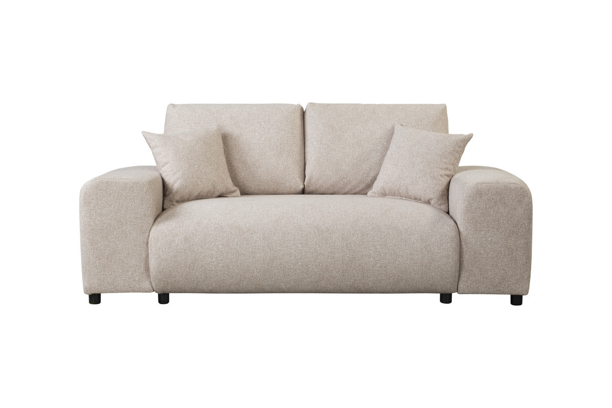 Ropez Justin sofa 2 bez funkcji tkanina plusz beżowy Blur 2