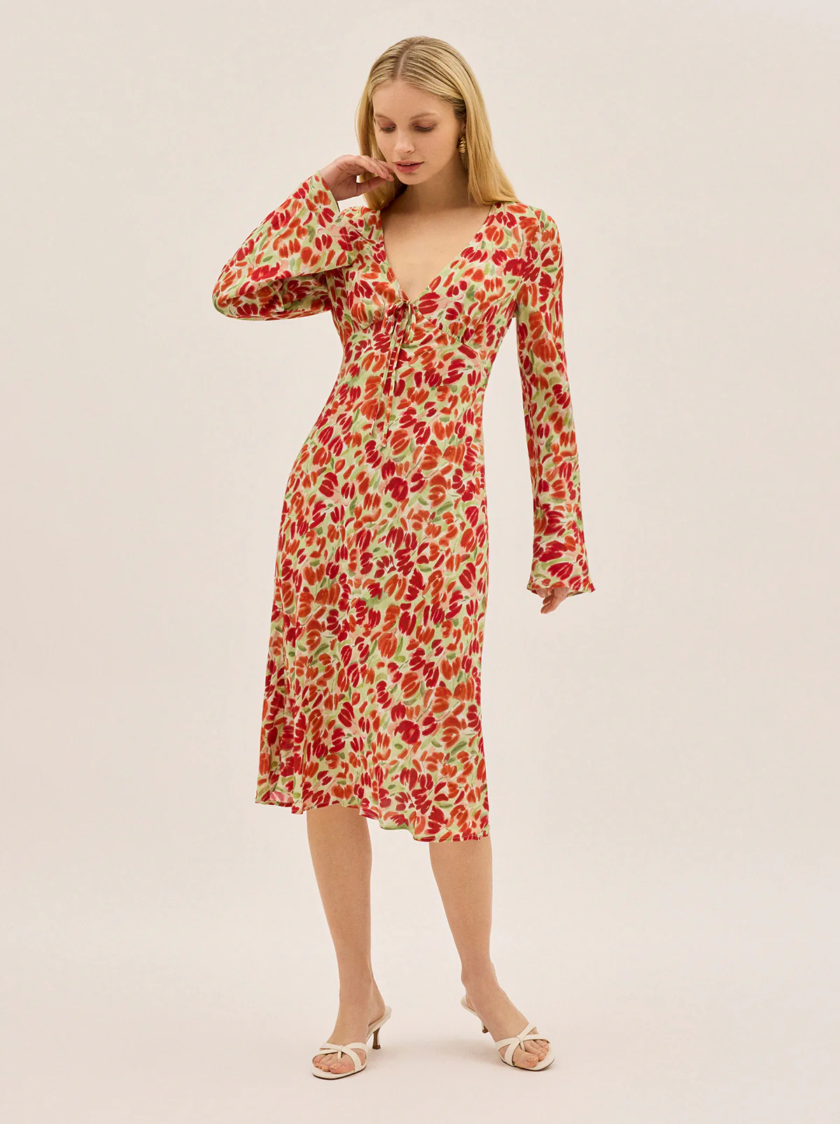 Carrie Tulip Print Dress