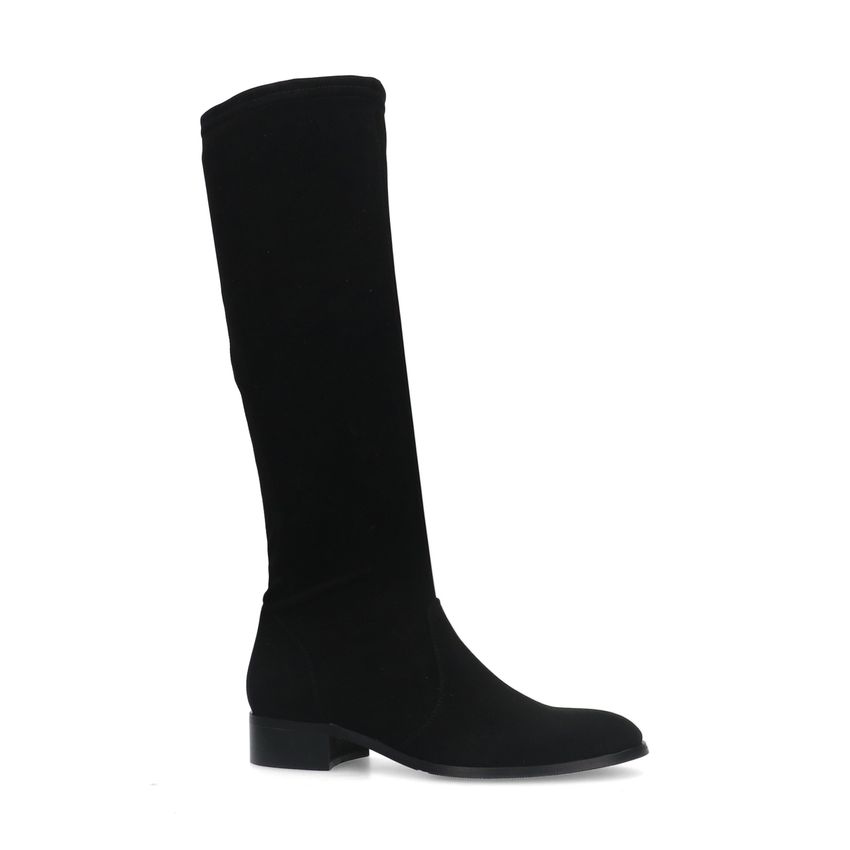 Manfield Zwarte laarzen