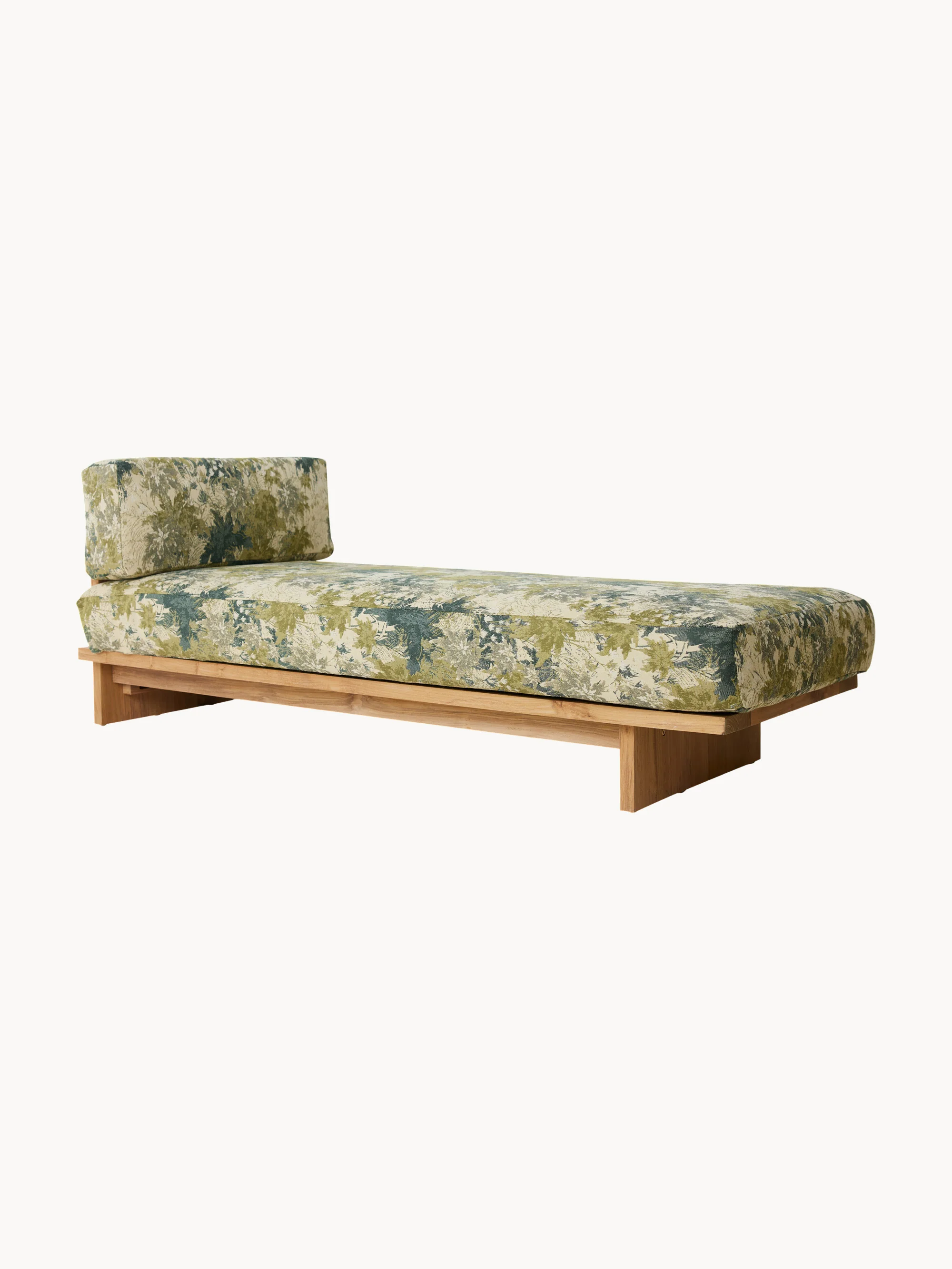 Garten-Daybed Botanical aus Teakholz