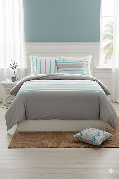 Housse couette   taies Barbada