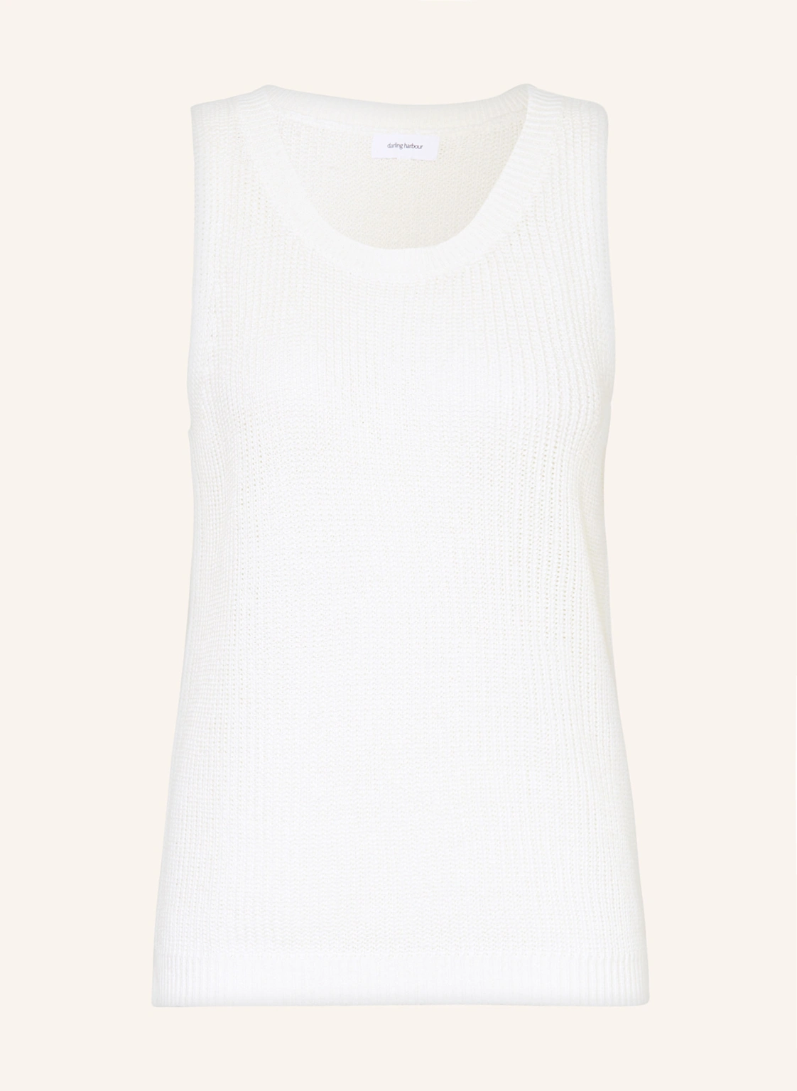 darling harbour Stricktop aus Leinen