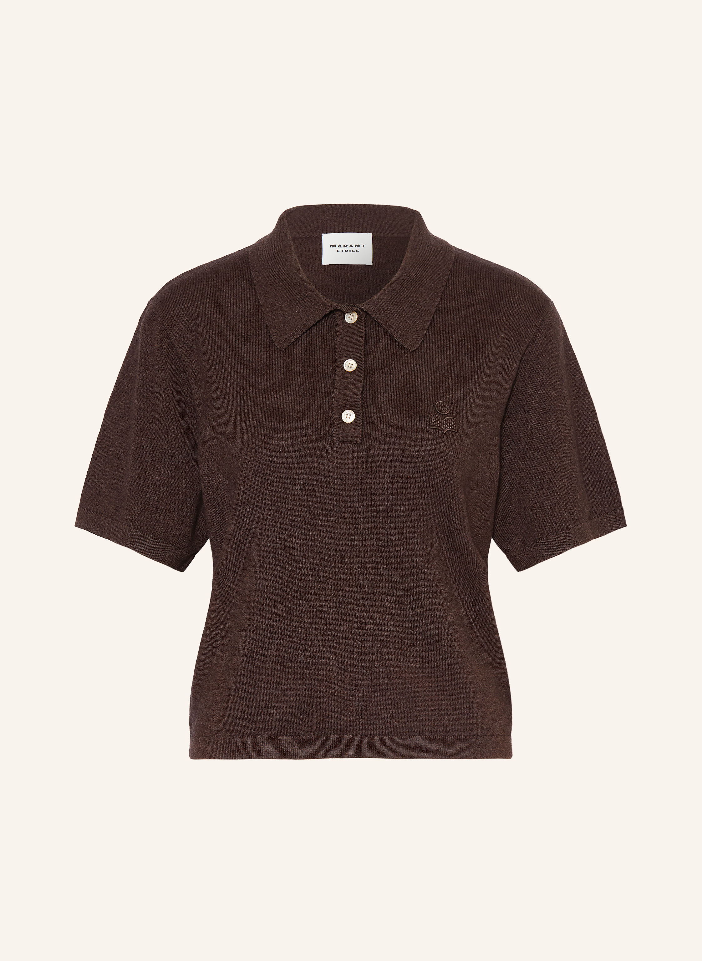 MARANT ÉTOILE Strick-Poloshirt ALTHEA