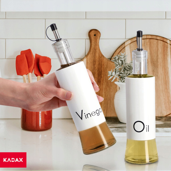 Butelka Szklana Na Oliwę Olej Dozownik 2 x 320ml
