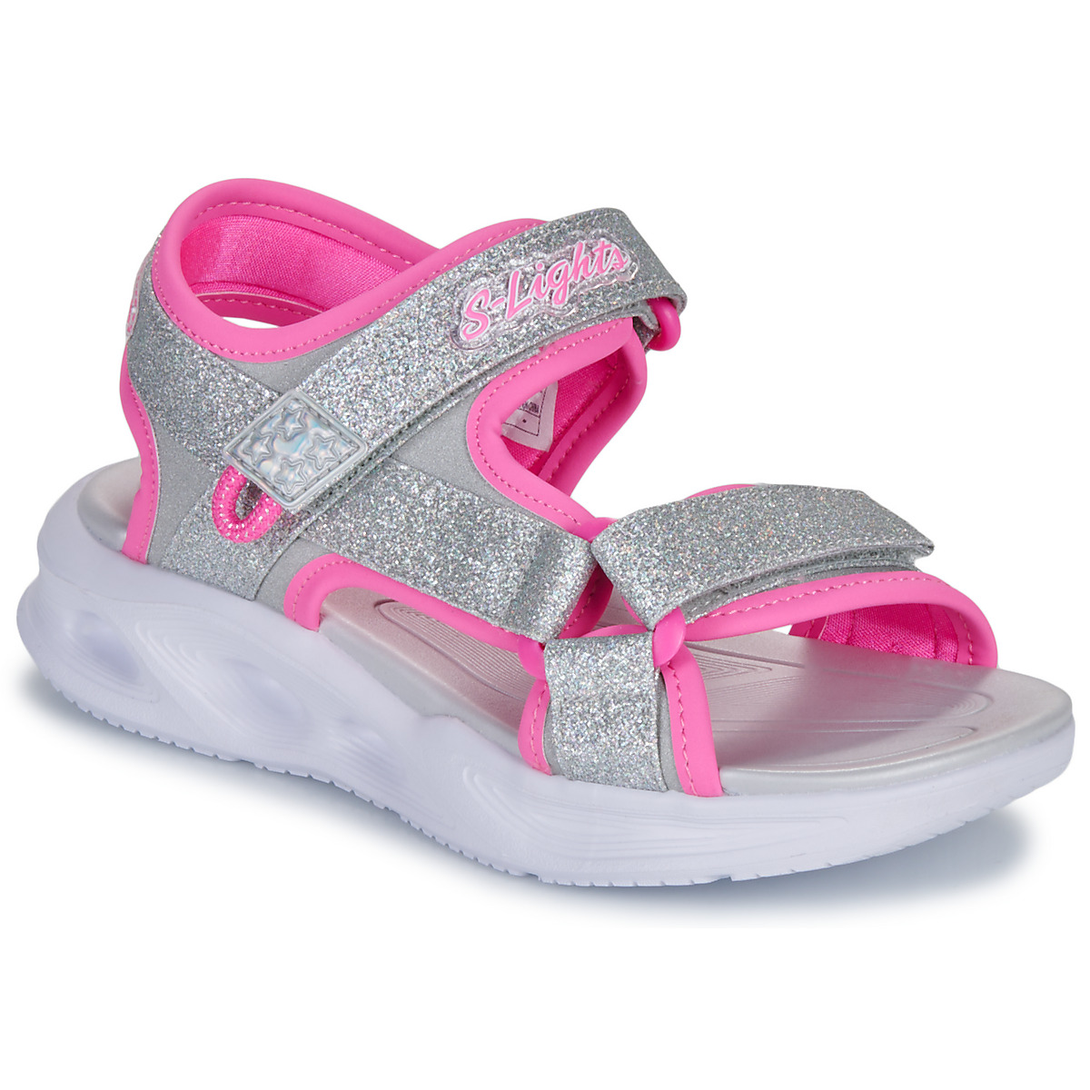 Skechers - 303024L-SLHP - Pink / Silver