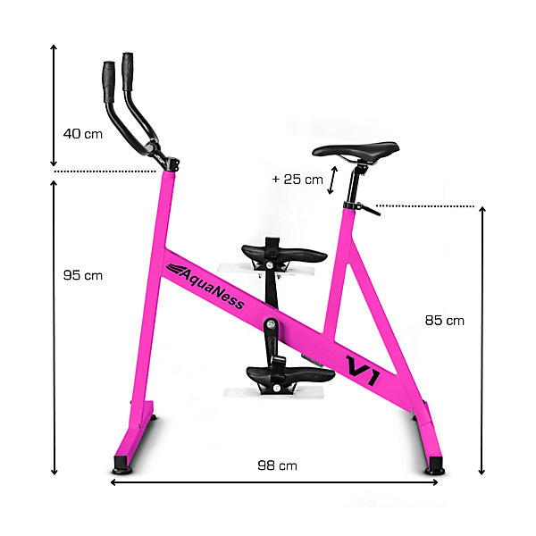 Aquaness - Aquabike V1 - Vélo de piscine