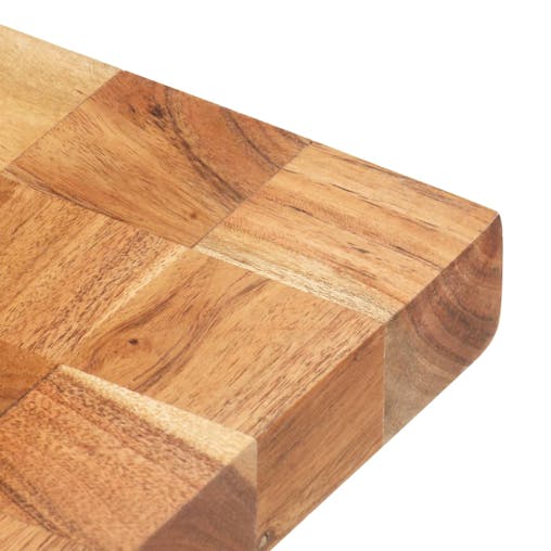 NNEVL Chopping Board 60x40x3.8 cm Solid Acacia Wood